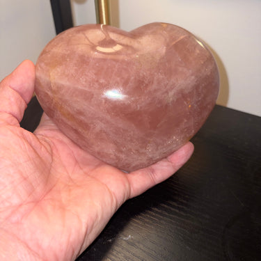 Rose Quartz heart
